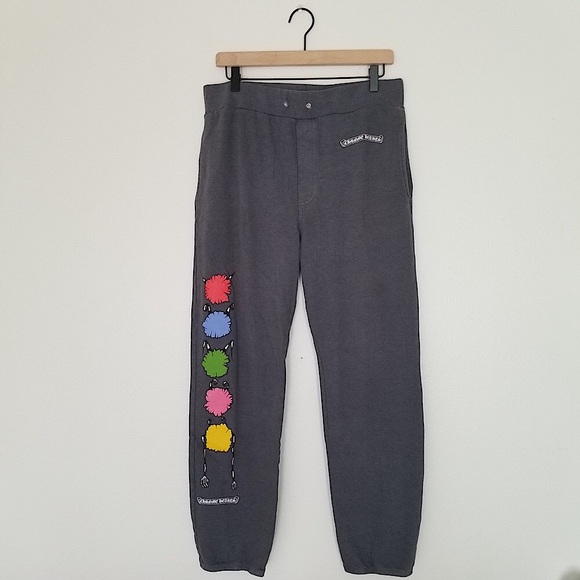 Chrome Hearts Men's Grey Matty Sweatpants